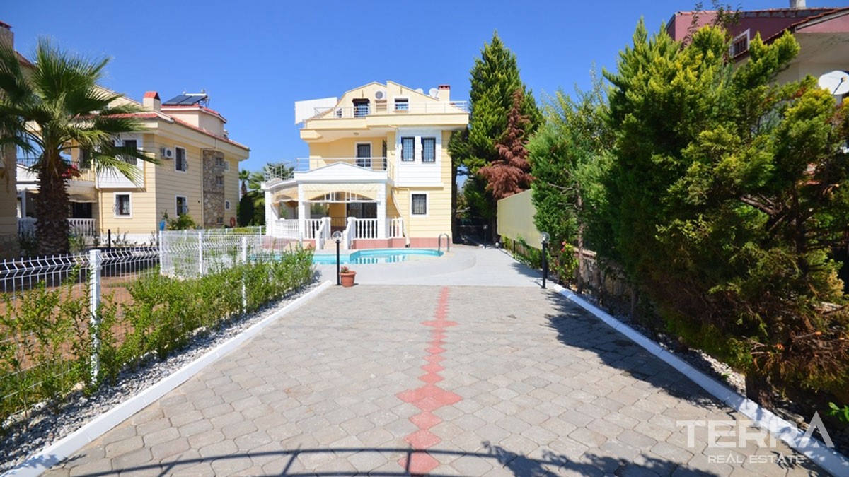 Large Detached Villa to Buy in Fethiye Çalış and Ready to Move in - 47393