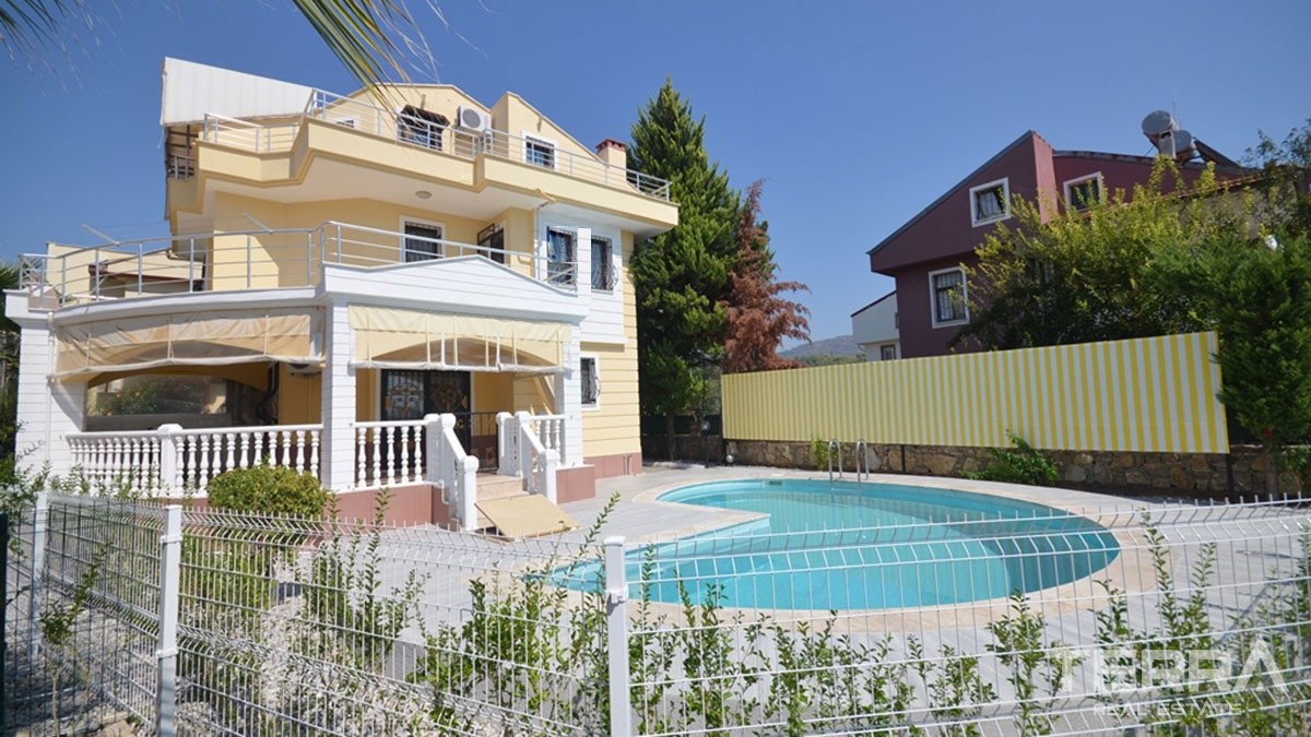 Large Detached Villa to Buy in Fethiye Çalış and Ready to Move in - 47395