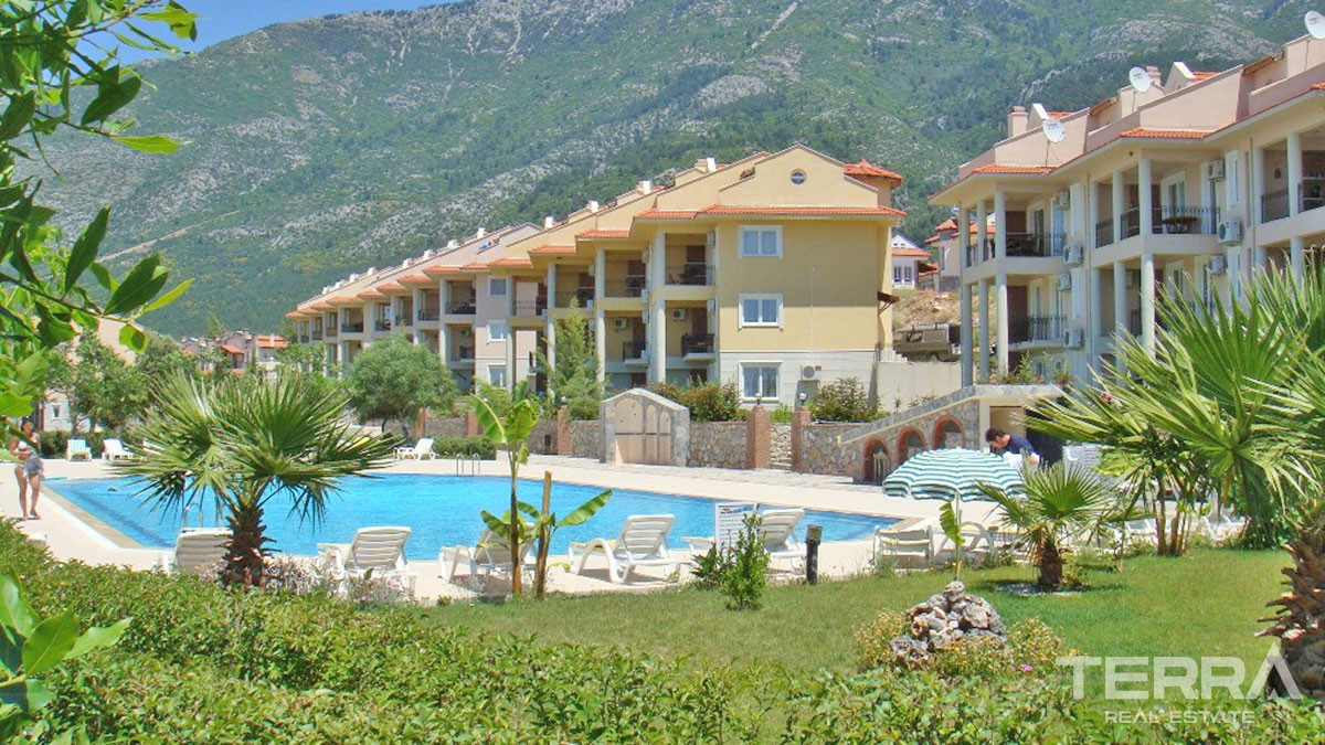 2- Bed Penthouse with a Shared Swimming Pool Resale in Ovacık Fethiye - 47036