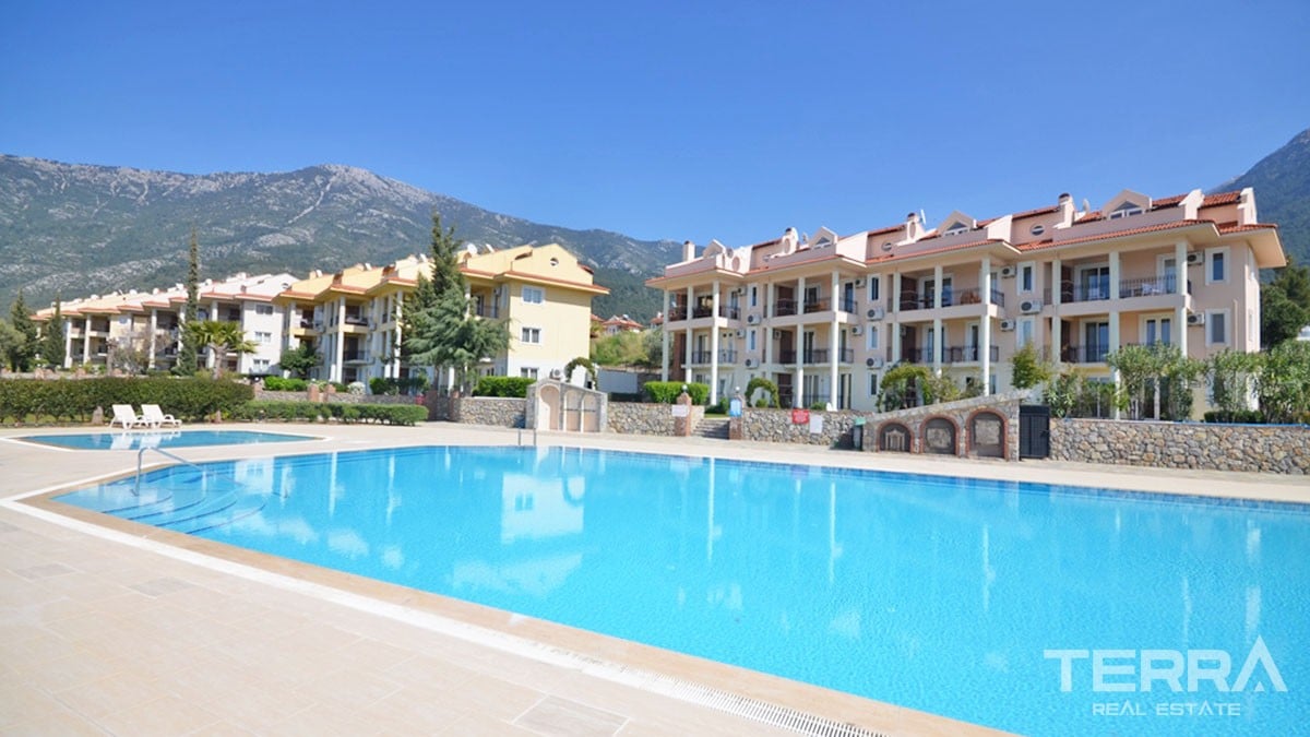 2- Bed Penthouse with a Shared Swimming Pool Resale in Ovacık Fethiye