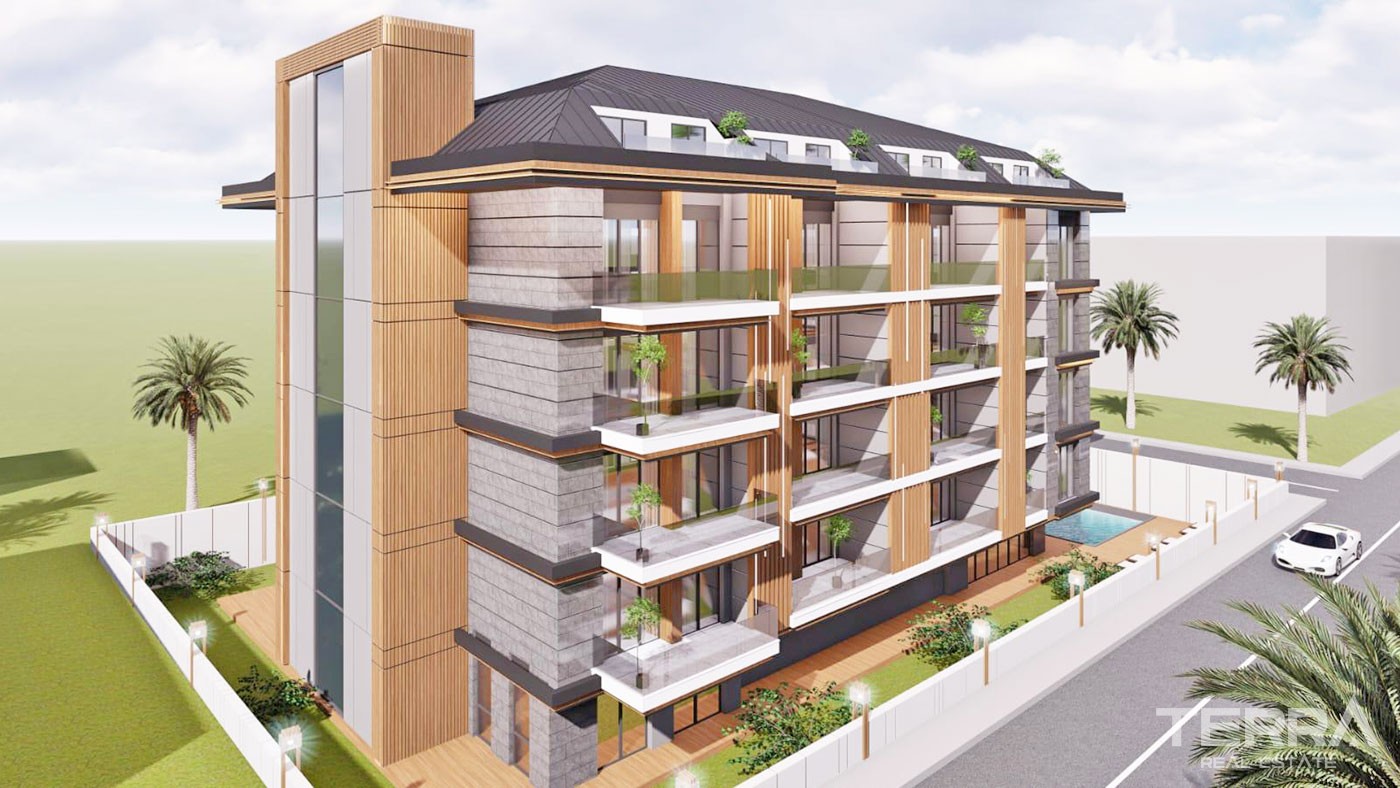 Centrally Located Alanya Penthouses to Buy With Walking Sea Distance - 47056
