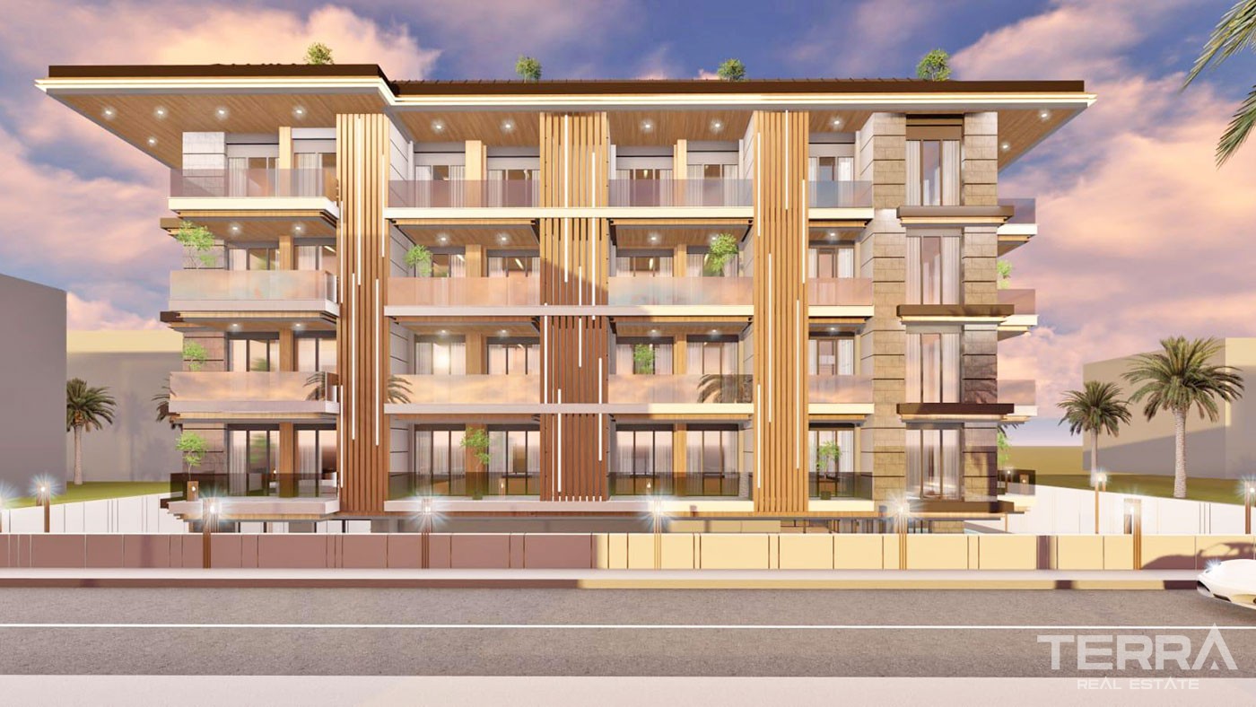 Centrally Located Alanya Penthouses to Buy With Walking Sea Distance - 47062