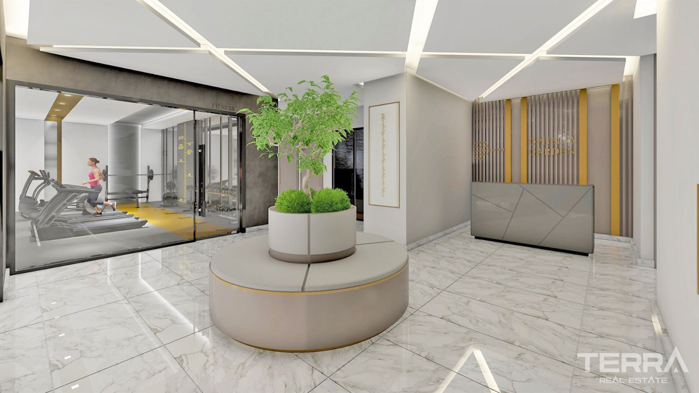 New Alanya Flats for Sale With Many Rich Amenities in Mahmutlar - 53587