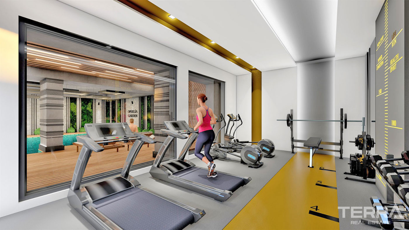 New Alanya Flats for Sale With Many Rich Amenities in Mahmutlar - 53588