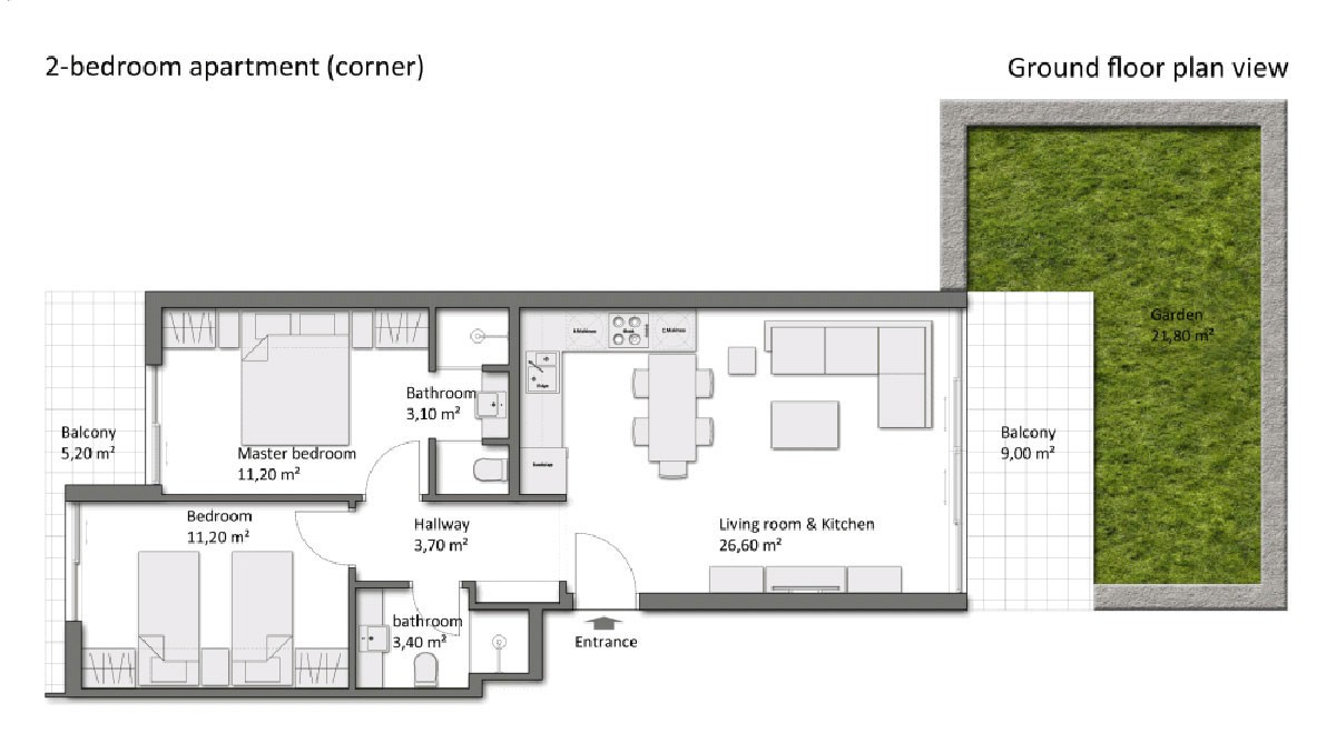 Breeze Residence — Luxury Apartments for Sale in Side, Turkey - 47174