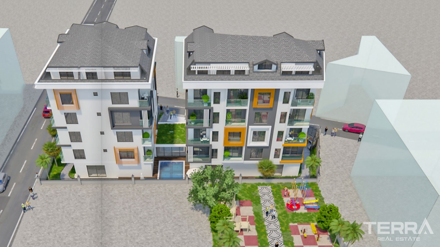 Apartments for Sale in the Heart of Alanya within Walking Sea Distance - 47775