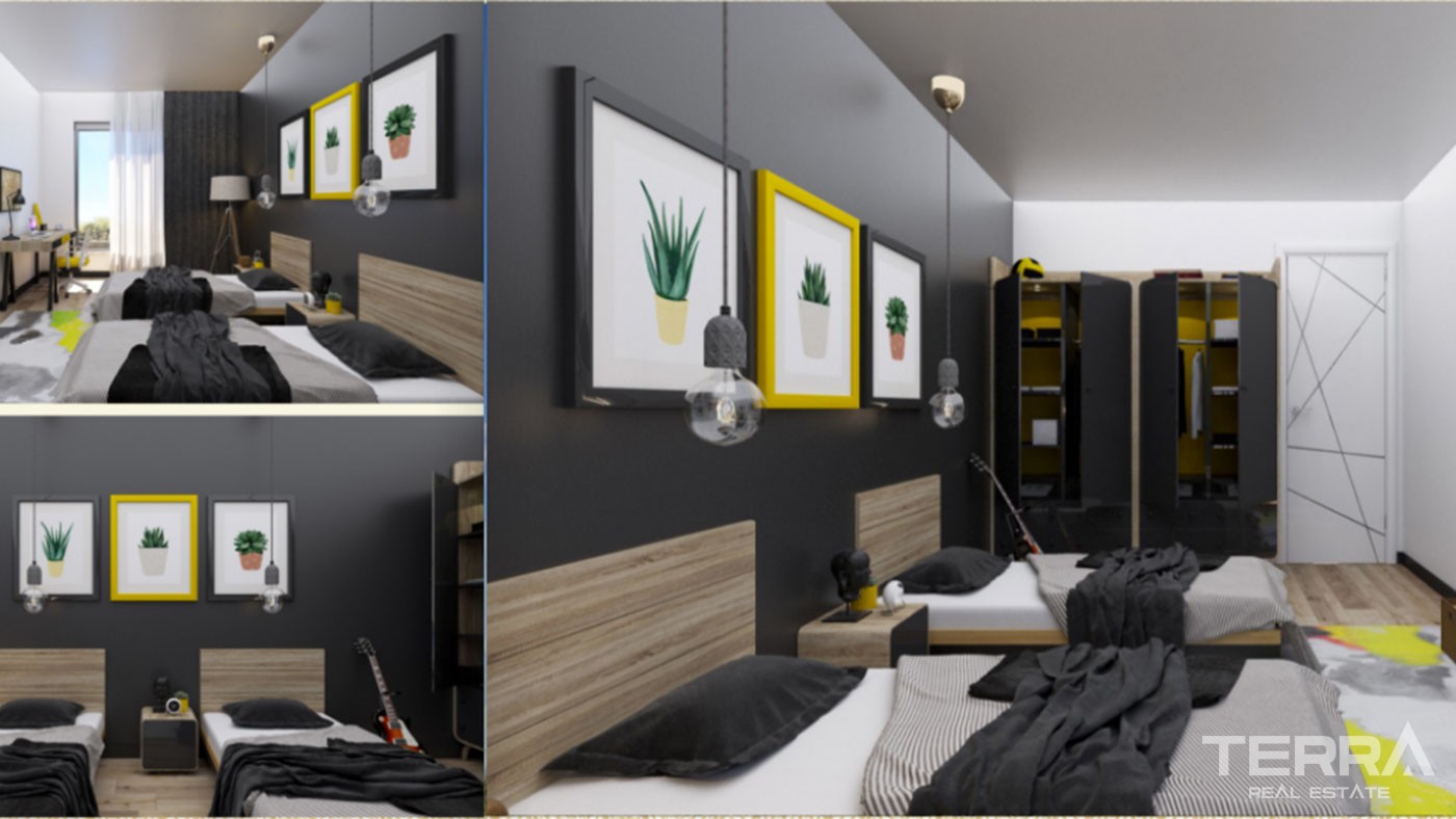 Apartments for Sale in the Heart of Alanya within Walking Sea Distance - 47776