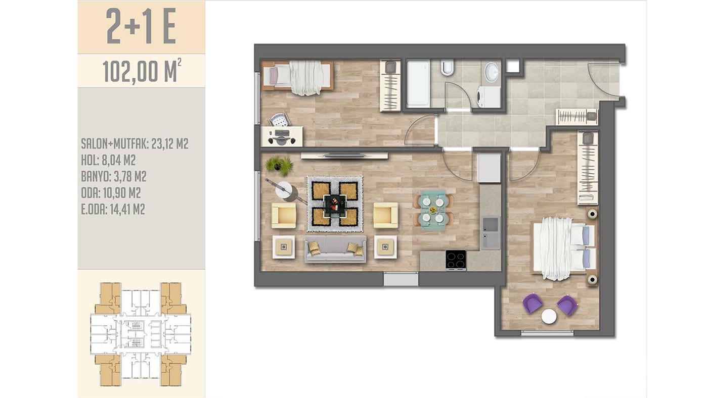Affordable Flats for Sale in Esenyurt Istanbul Perfect for Investment - 47795