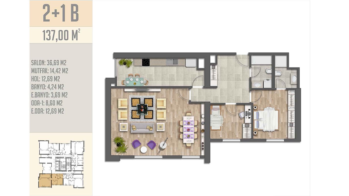 Affordable Flats for Sale in Esenyurt Istanbul Perfect for Investment - 47800