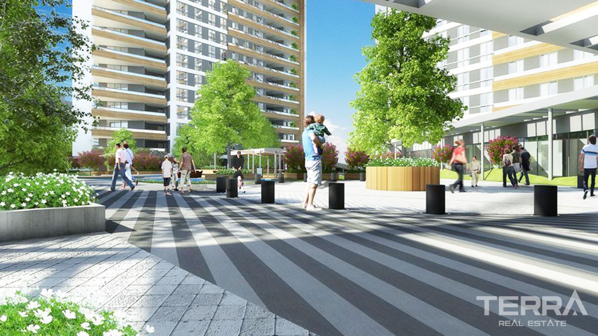 Centrally Located Apartments for Sale in Bayrampaşa Istanbul - 47910