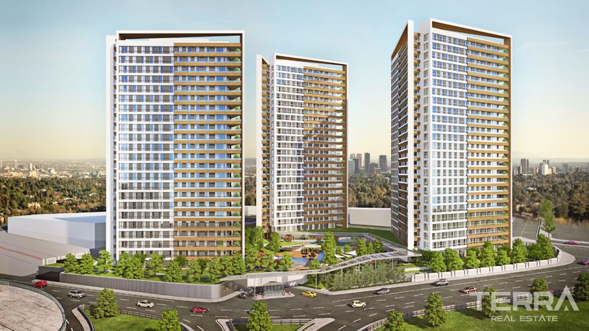 Centrally Located Apartments for Sale in Bayrampaşa Istanbul