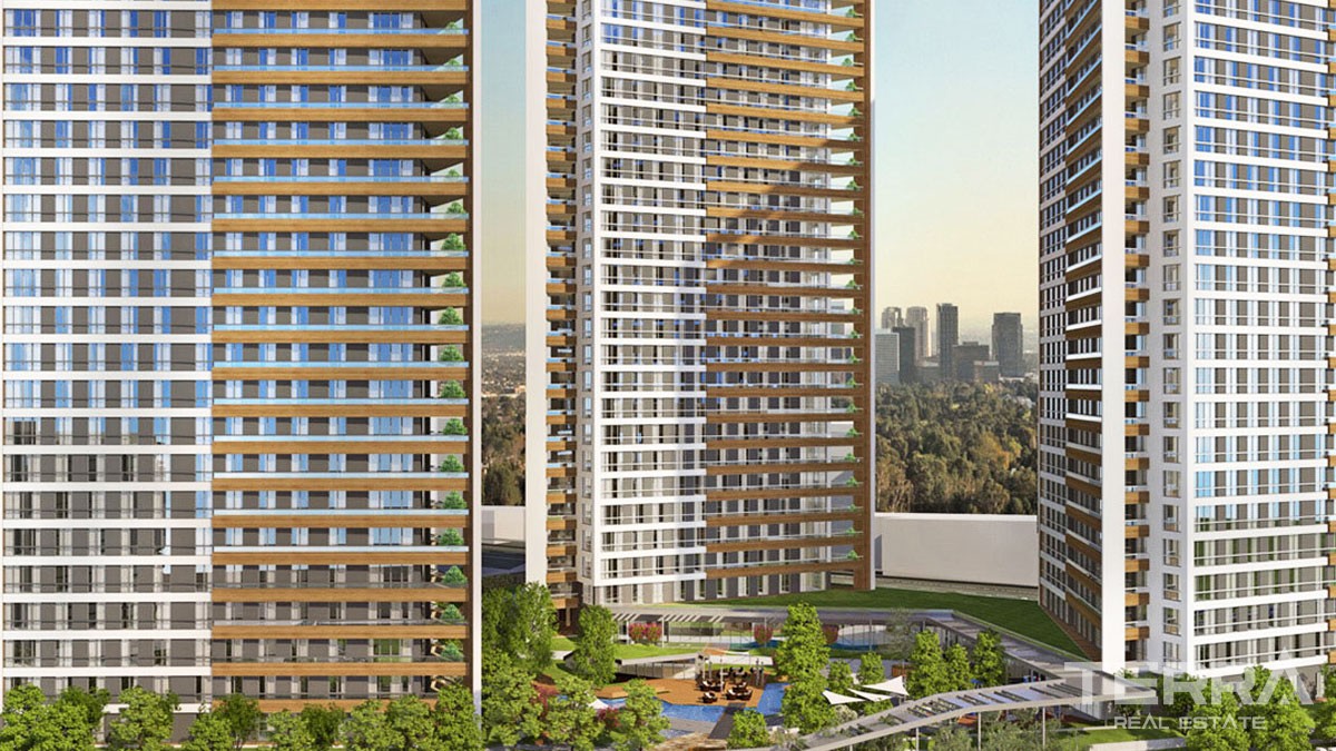 Centrally Located Apartments for Sale in Bayrampaşa Istanbul - 47922