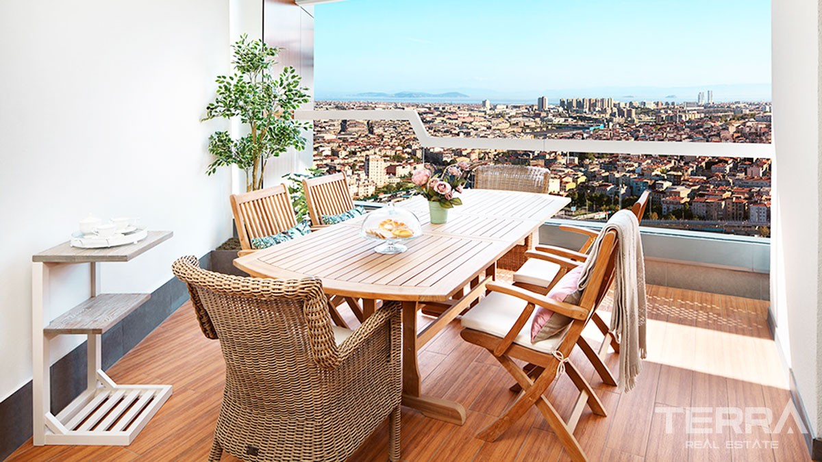 Centrally Located Apartments for Sale in Bayrampaşa Istanbul - 47926