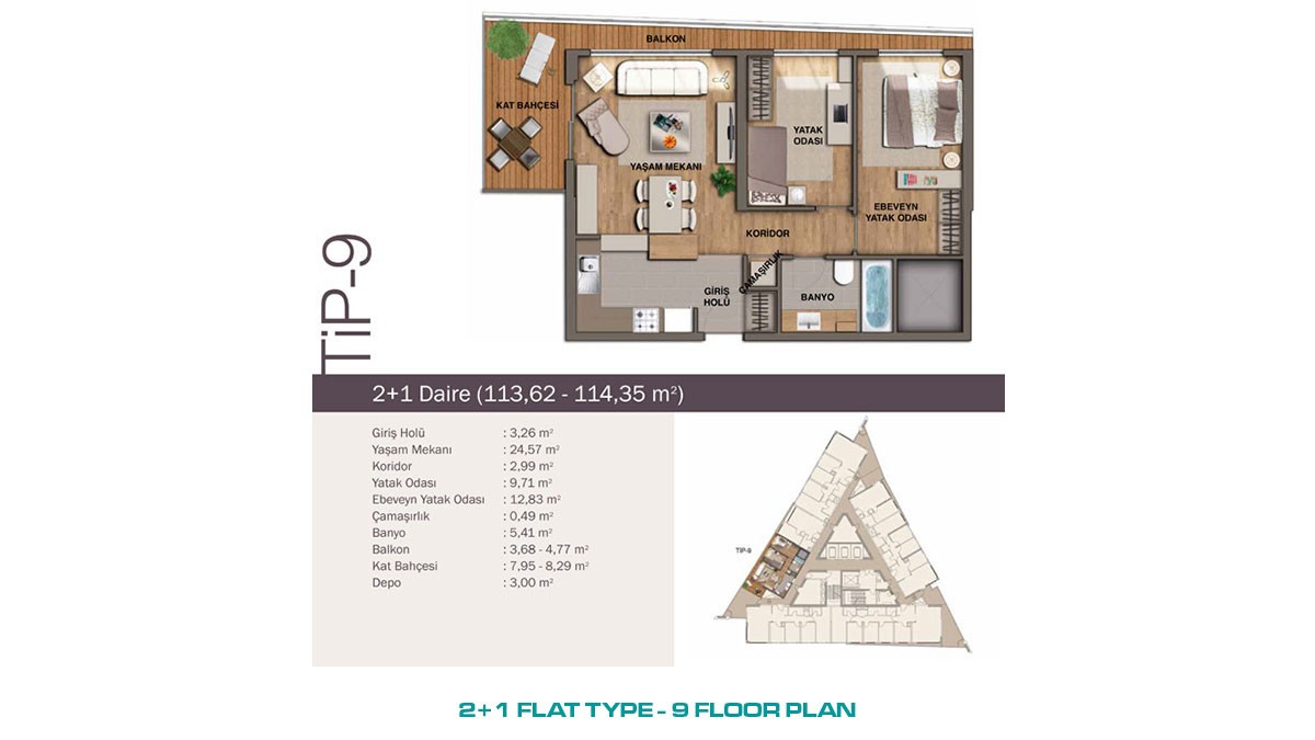 Centrally Located Apartments for Sale in Bayrampaşa Istanbul - 47935