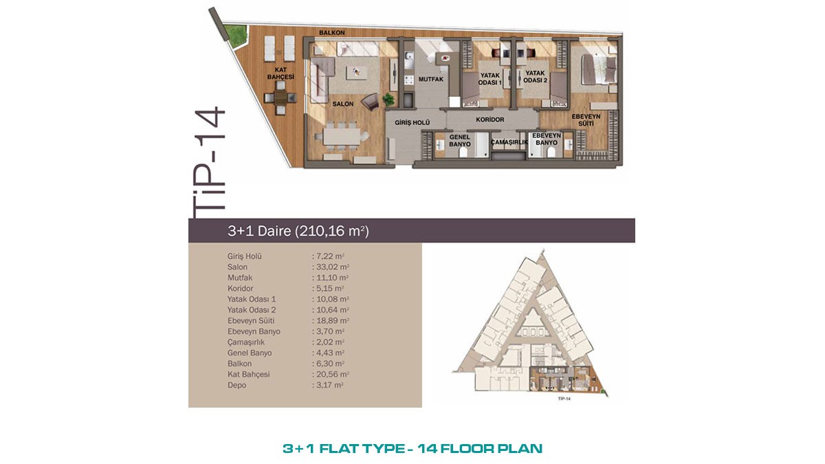 Centrally Located Apartments for Sale in Bayrampaşa Istanbul - 47940