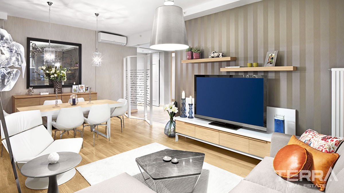 Centrally Located Apartments for Sale in Bayrampaşa Istanbul - 47944