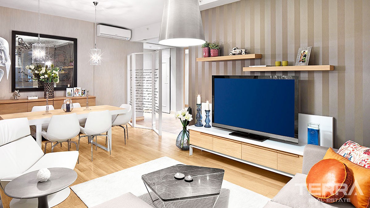 Centrally Located Apartments for Sale in Bayrampaşa Istanbul - 47960