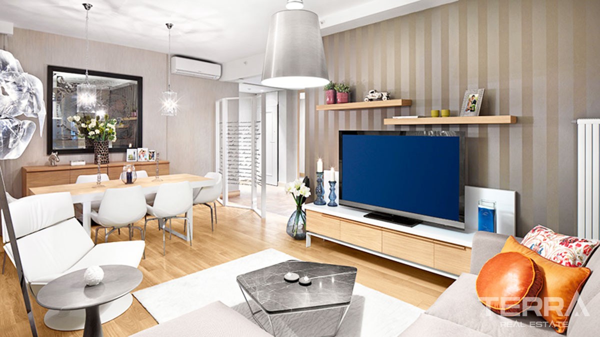 Centrally Located Apartments for Sale in Bayrampaşa Istanbul - 47965