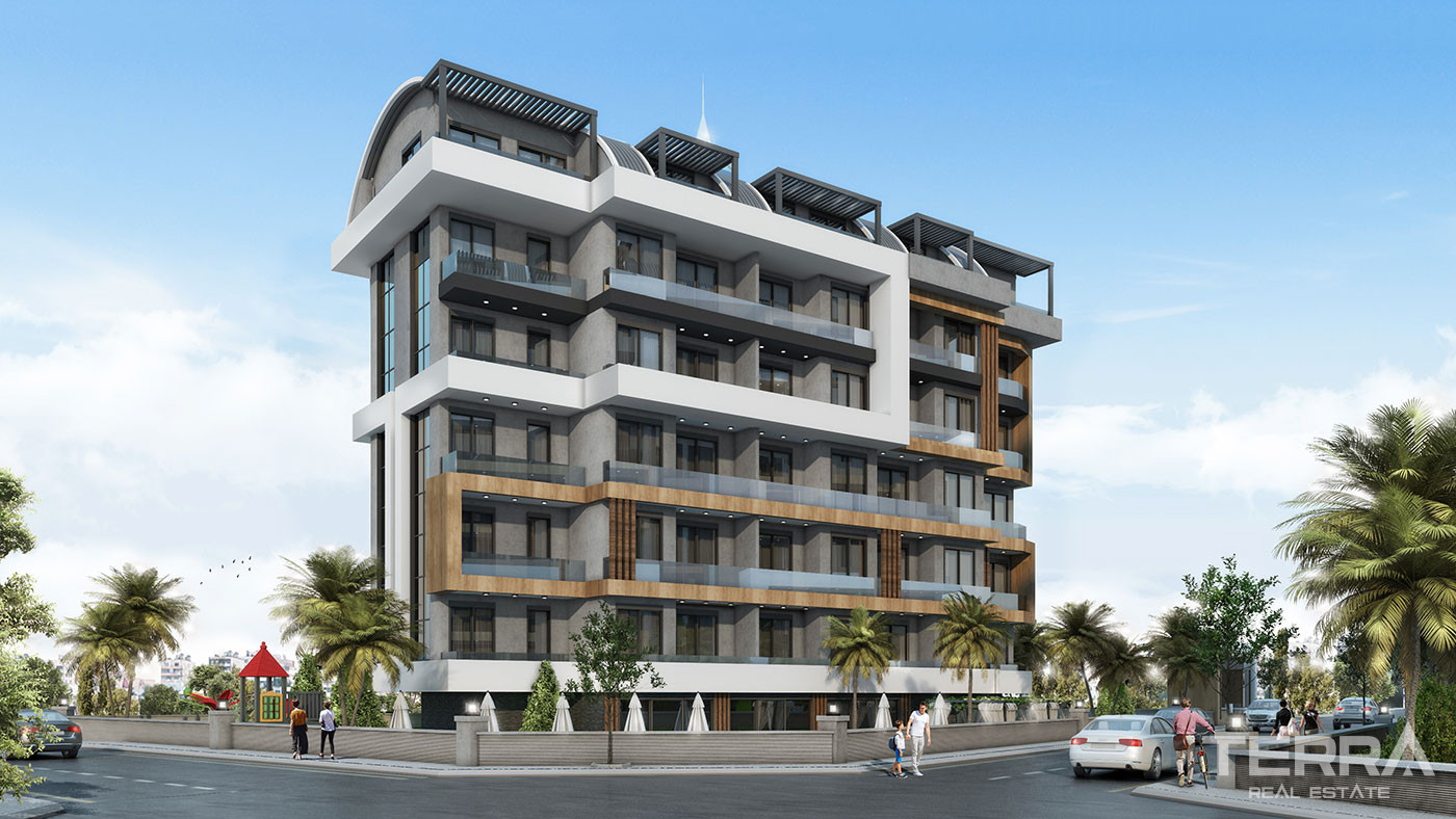Exclusive Apartments for Sale With Serene Ambiance of Avsallar Alanya - 48375