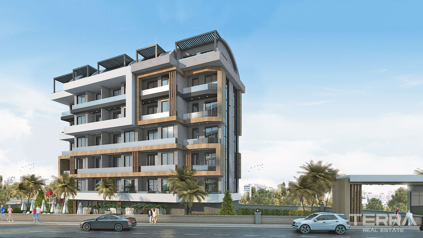 Exclusive Apartments for Sale With Serene Ambiance of Avsallar Alanya - 48376