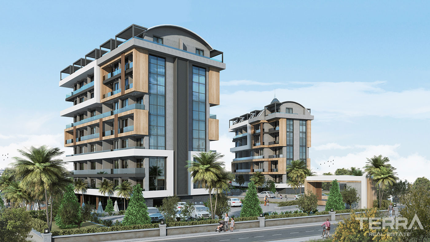 Exclusive Apartments for Sale With Serene Ambiance of Avsallar Alanya - 48380