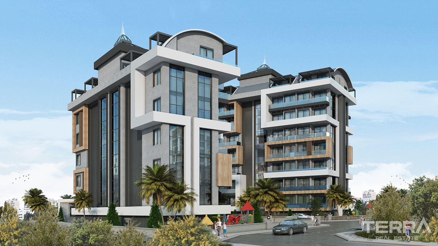 Exclusive Apartments for Sale With Serene Ambiance of Avsallar Alanya - 48381