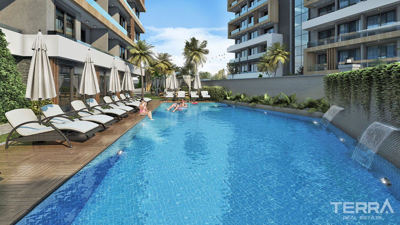 Exclusive Apartments for Sale With Serene Ambiance of Avsallar Alanya - 48384