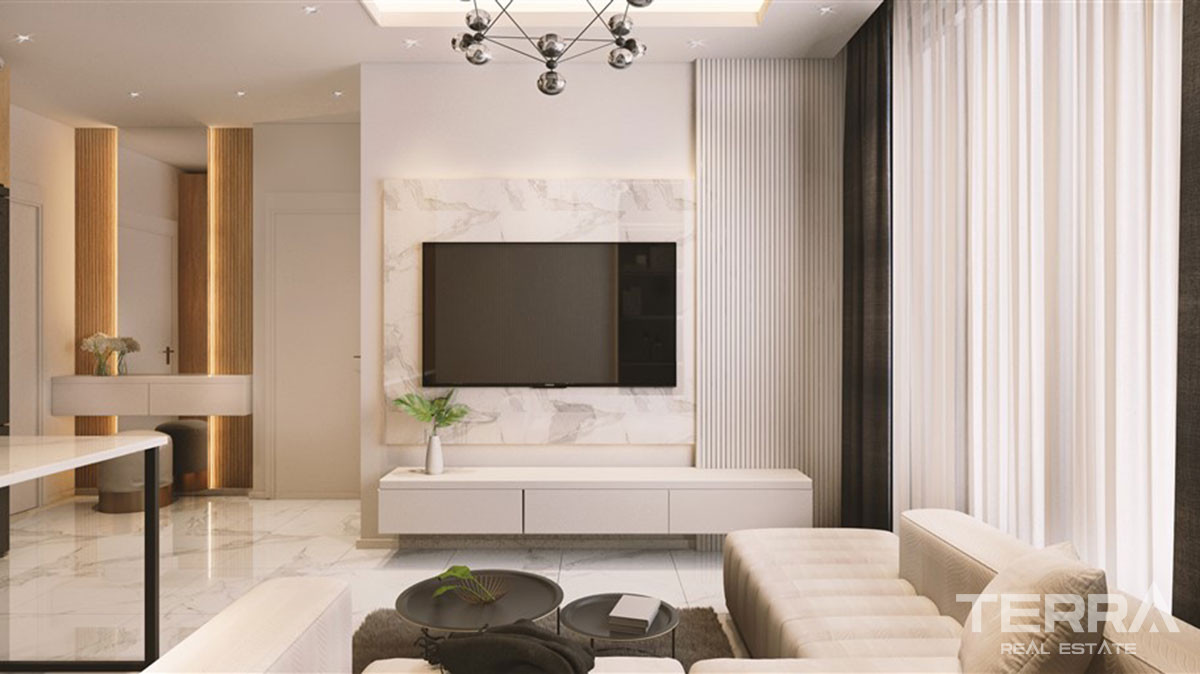 Exclusive Apartments for Sale With Serene Ambiance of Avsallar Alanya - 48409
