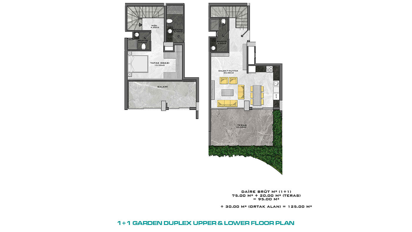 Appartements au Design Contemporain en Front de Mer à Kargıcak Alanya - 48318