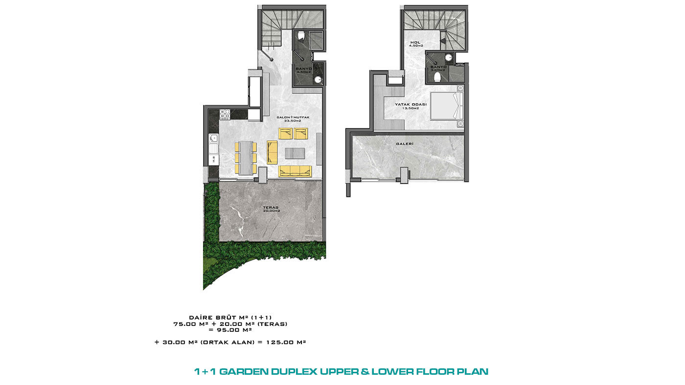 Appartements au Design Contemporain en Front de Mer à Kargıcak Alanya - 48319