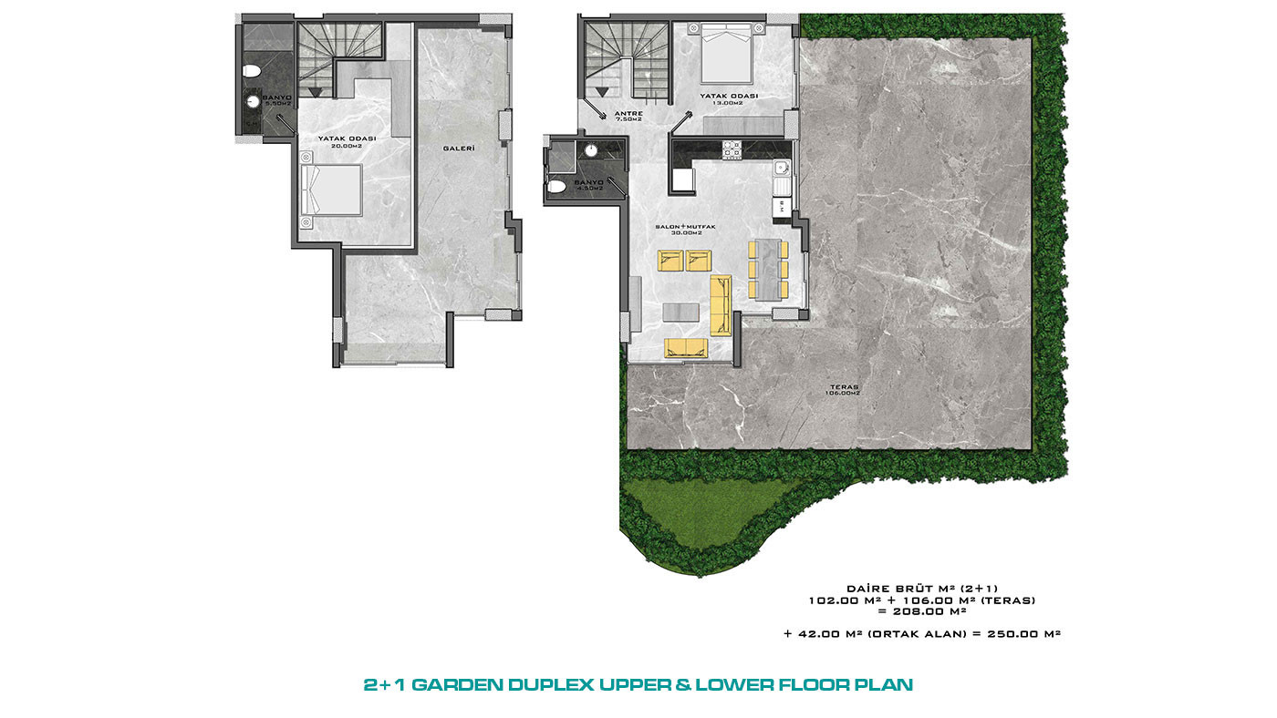 Appartements au Design Contemporain en Front de Mer à Kargıcak Alanya - 48322
