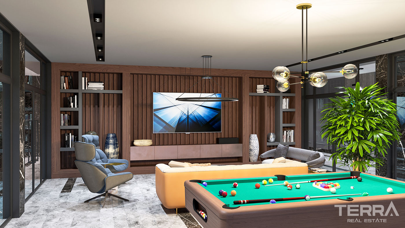 Appartements au Design Contemporain en Front de Mer à Kargıcak Alanya - 50055