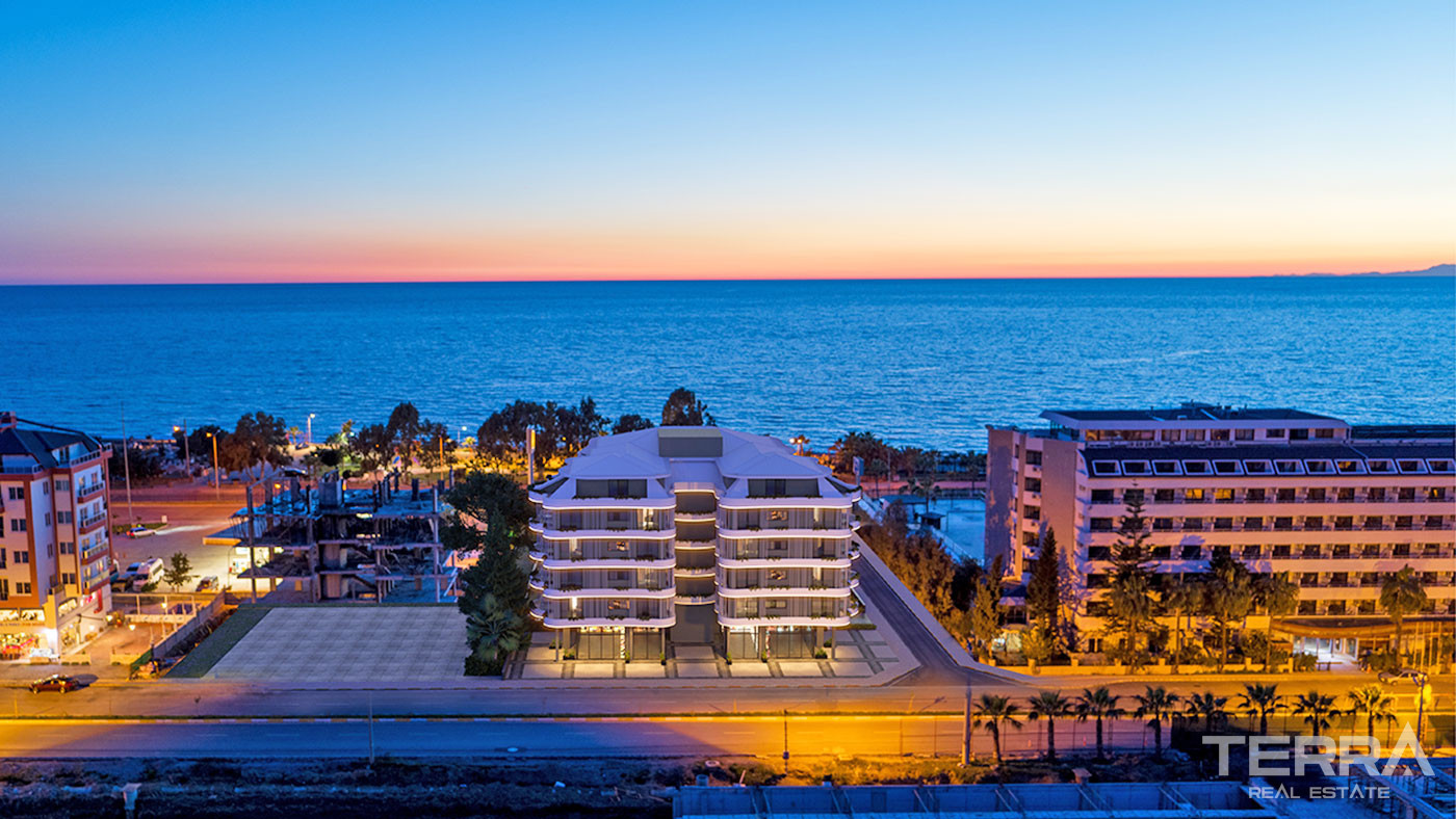Appartements au Design Contemporain en Front de Mer à Kargıcak Alanya - 50058