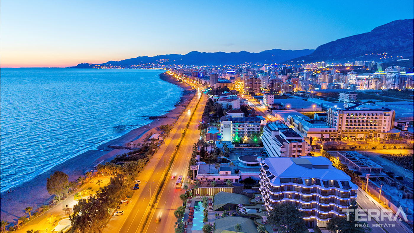 Appartements au Design Contemporain en Front de Mer à Kargıcak Alanya - 50060