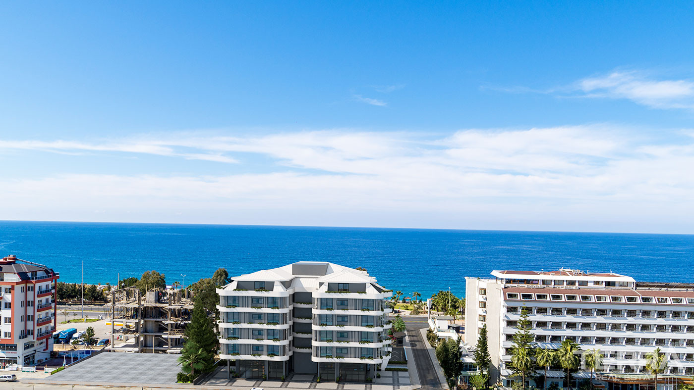 Appartements au Design Contemporain en Front de Mer à Kargıcak Alanya - 50062