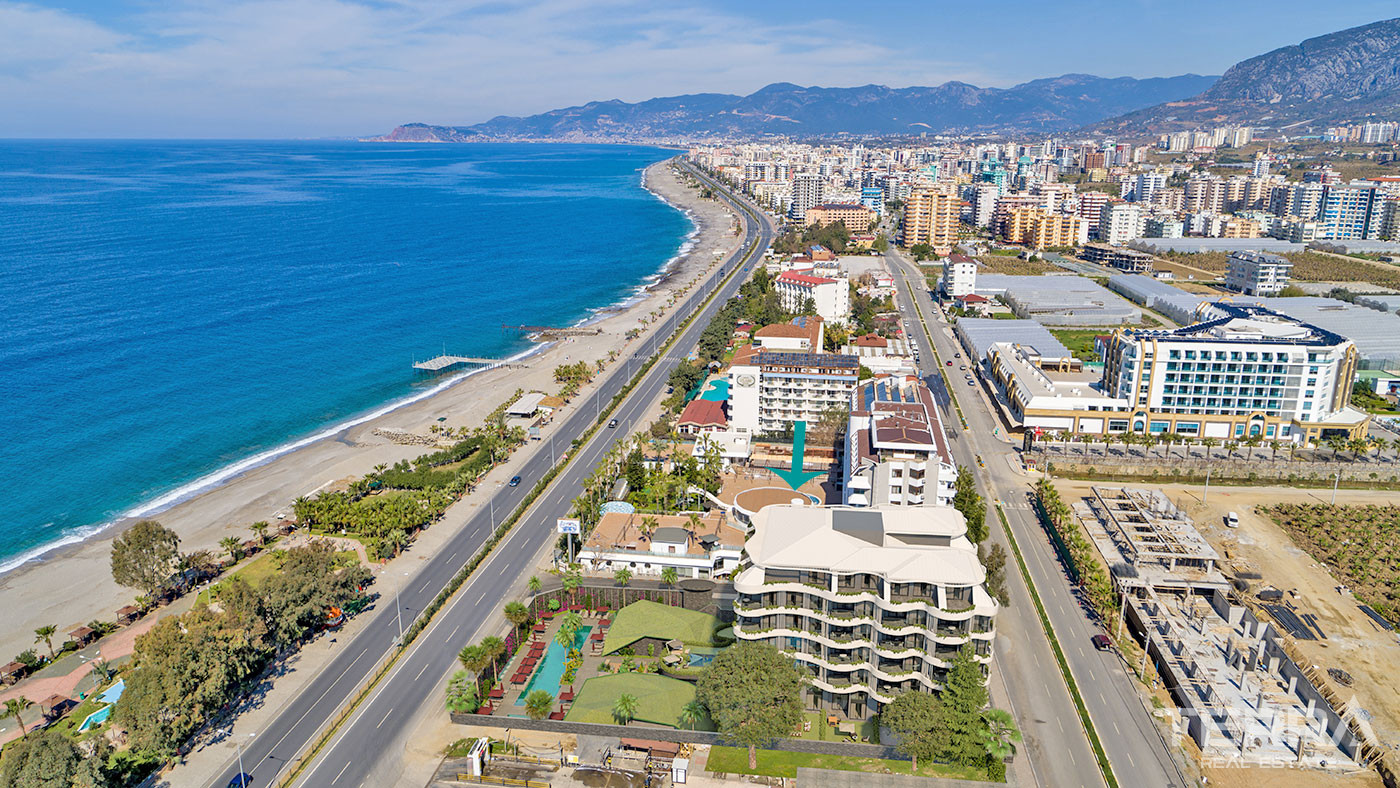 Appartements au Design Contemporain en Front de Mer à Kargıcak Alanya - 50066
