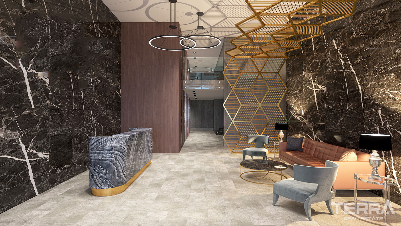 Appartements au Design Contemporain en Front de Mer à Kargıcak Alanya - 50072