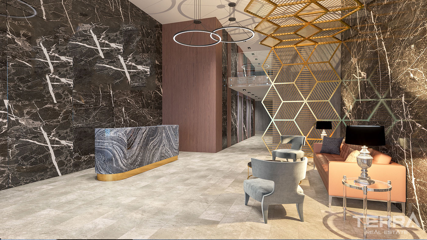 Appartements au Design Contemporain en Front de Mer à Kargıcak Alanya - 50073