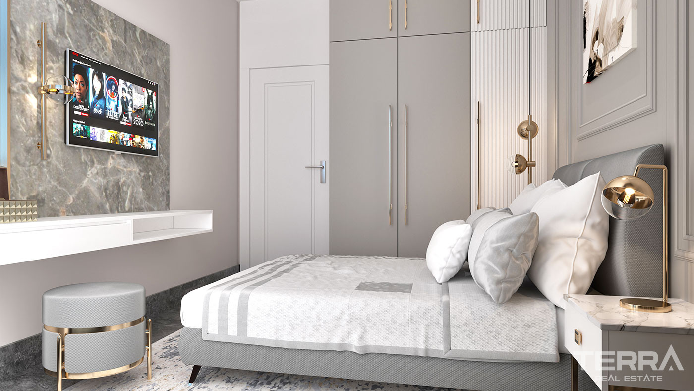 Appartements au Design Contemporain en Front de Mer à Kargıcak Alanya - 50100