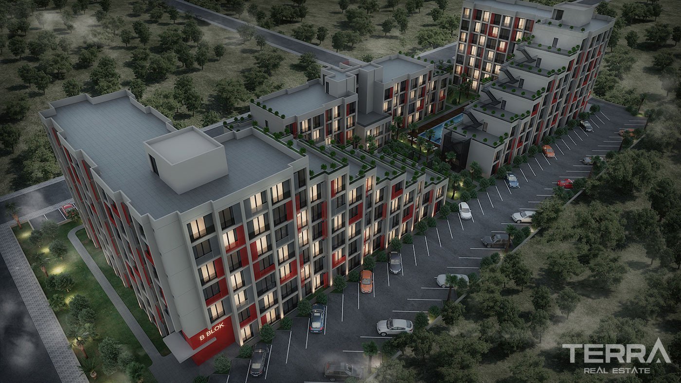 New Investment Flats for Sale in Antalya Kepez at Affordable Prices