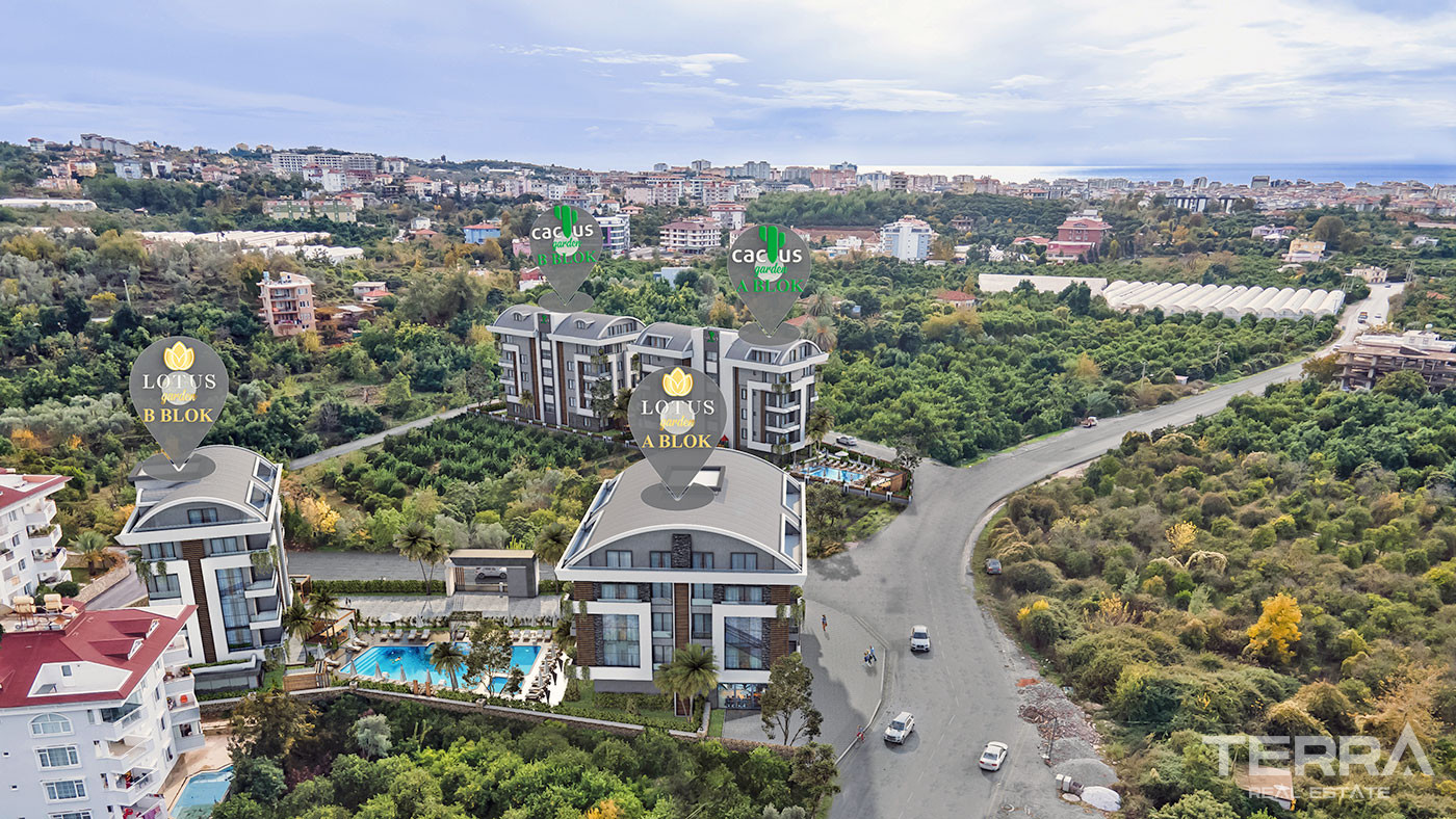 Квартиры с Видом на Море на Продажу в Великолепной Алании - 49030