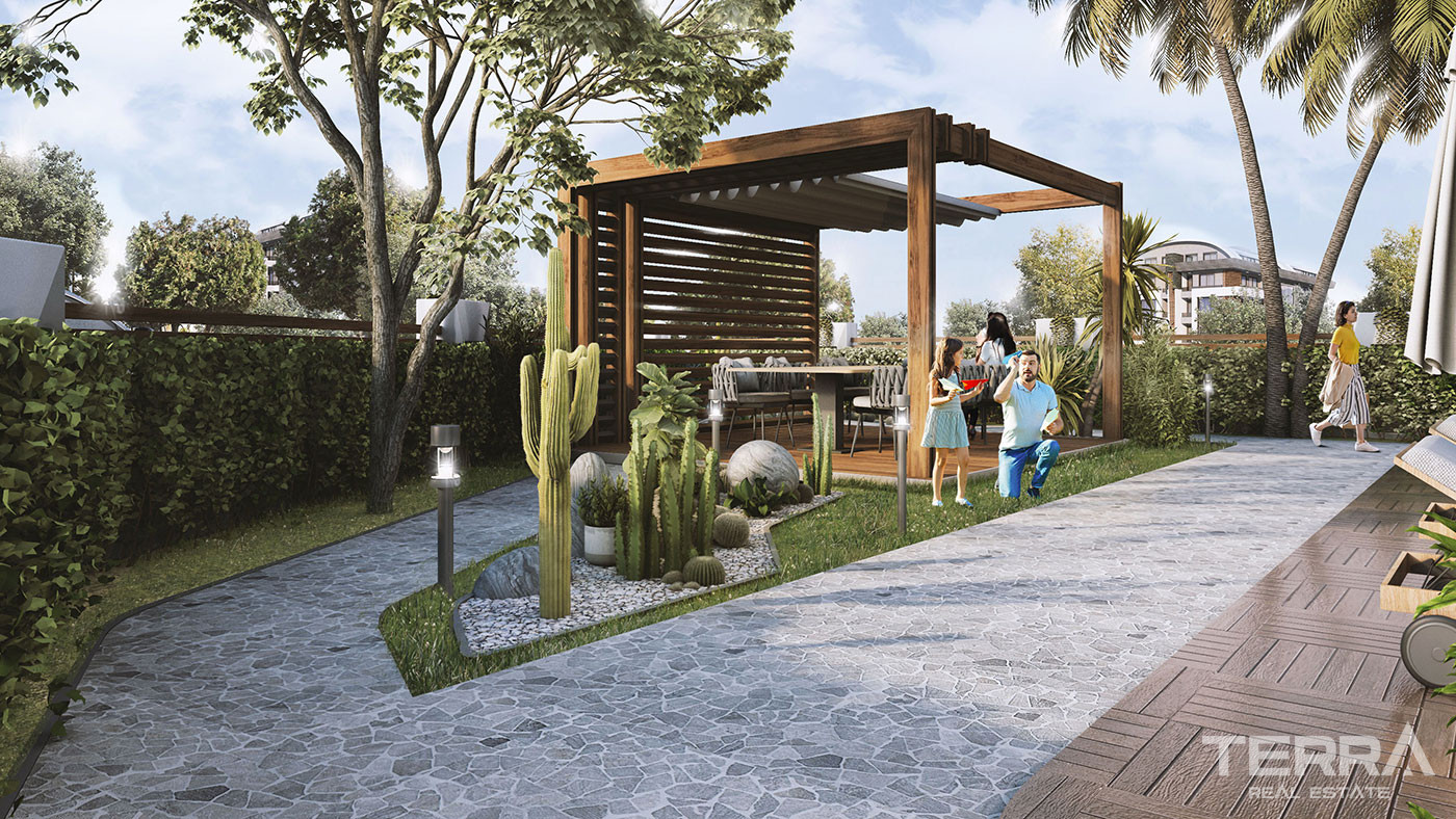 Magnificent Flats to Buy in Alanya with Natural Landscape and Sea View - 49069
