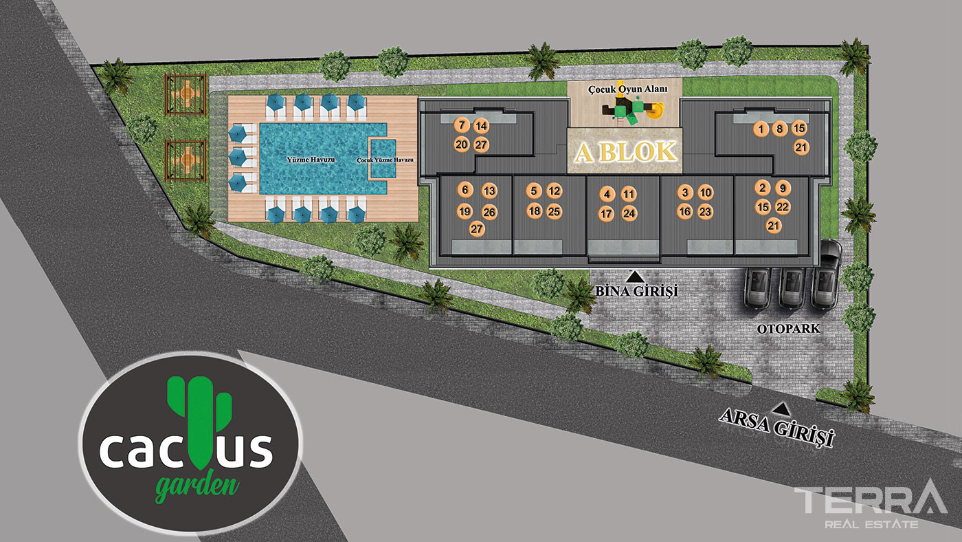 Magnificent Flats to Buy in Alanya with Natural Landscape and Sea View - 49074
