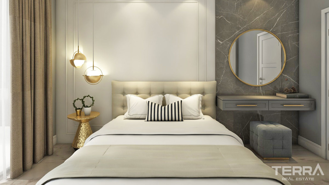 Magnificent Flats to Buy in Alanya with Natural Landscape and Sea View - 60930