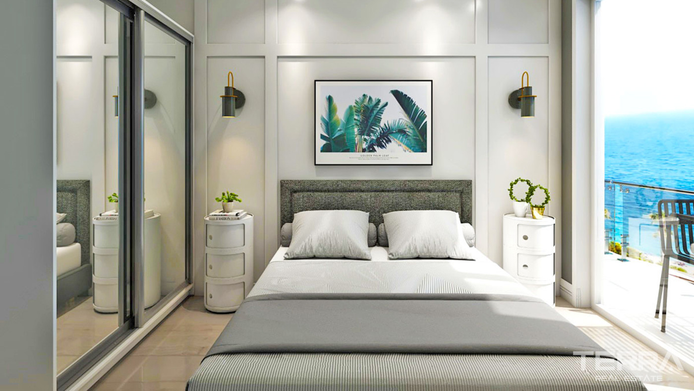 Magnificent Flats to Buy in Alanya with Natural Landscape and Sea View - 60934