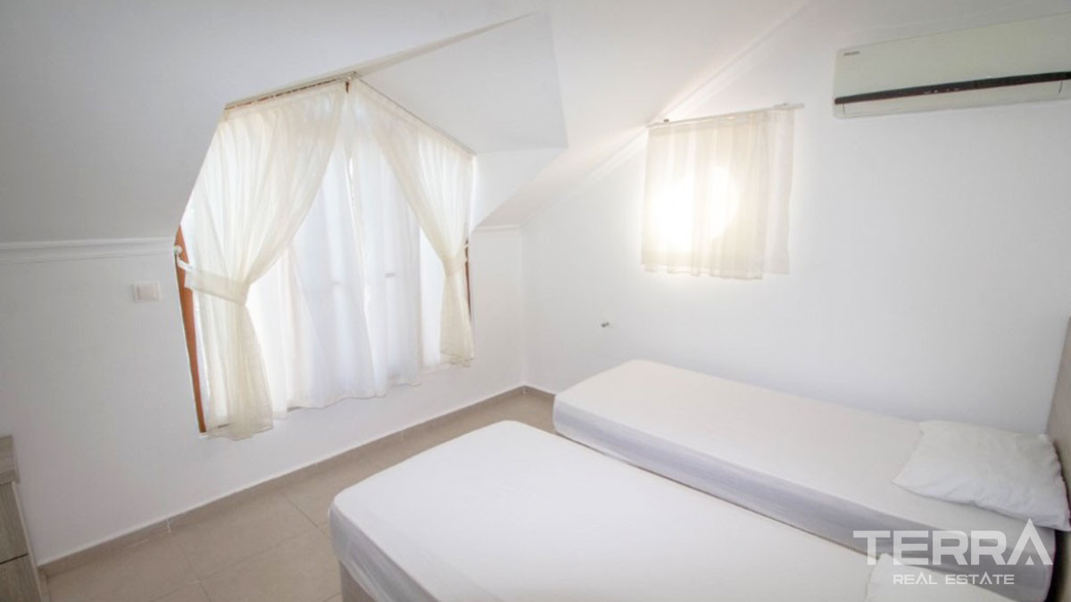 Roomy Detached Villa with Private Pool Resale in Fethiye Hisarönü - 48772