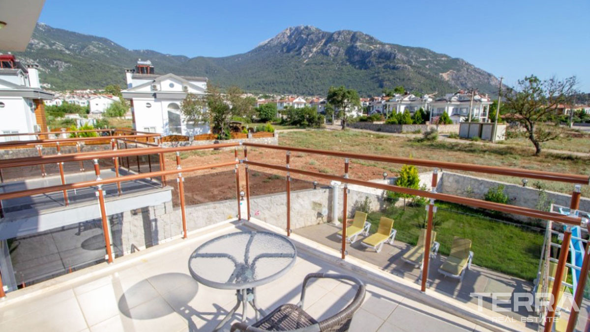 Roomy Detached Villa with Private Pool Resale in Fethiye Hisarönü - 48774