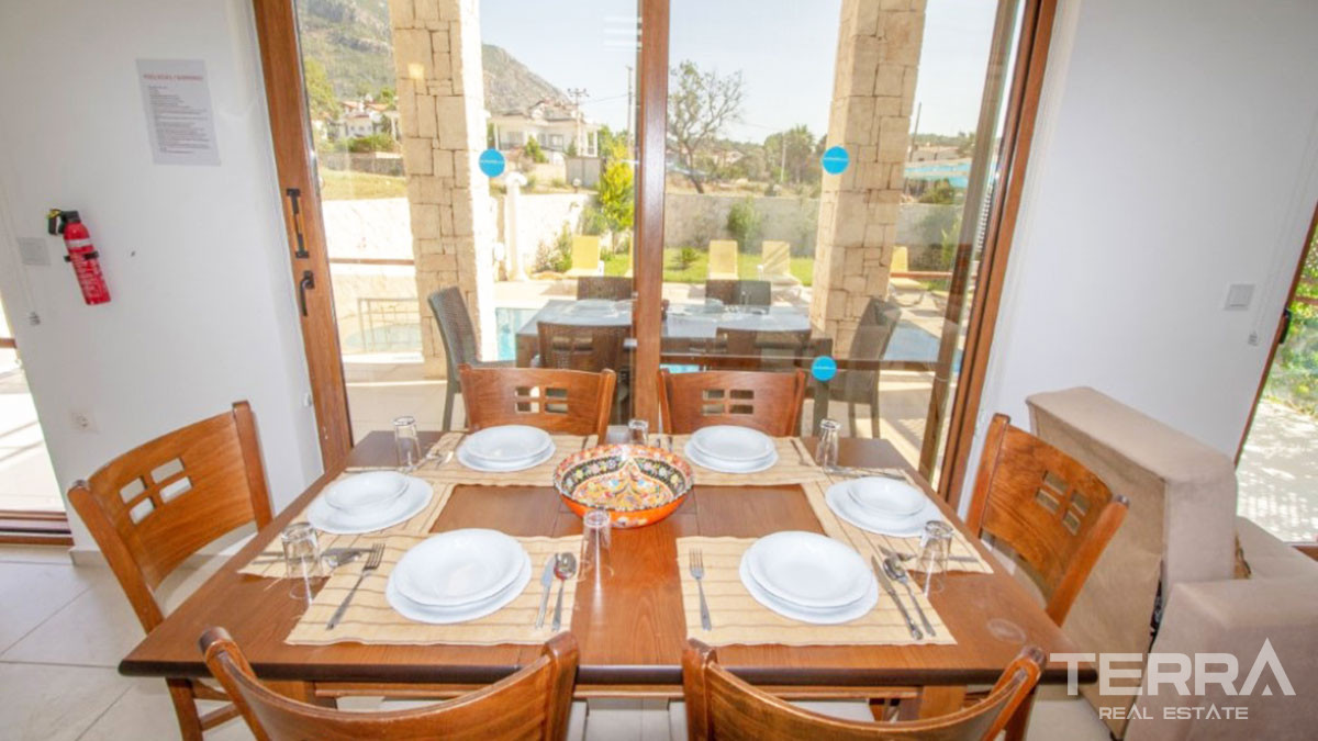 Roomy Detached Villa with Private Pool Resale in Fethiye Hisarönü - 48779