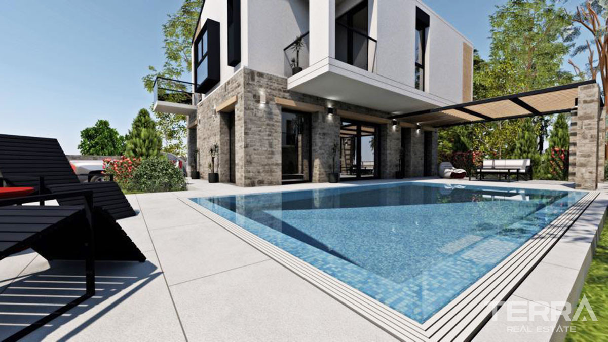 3-Bed Detached Villa with Swimming Pool for Sale in Seydikemer Fethiye - 48782