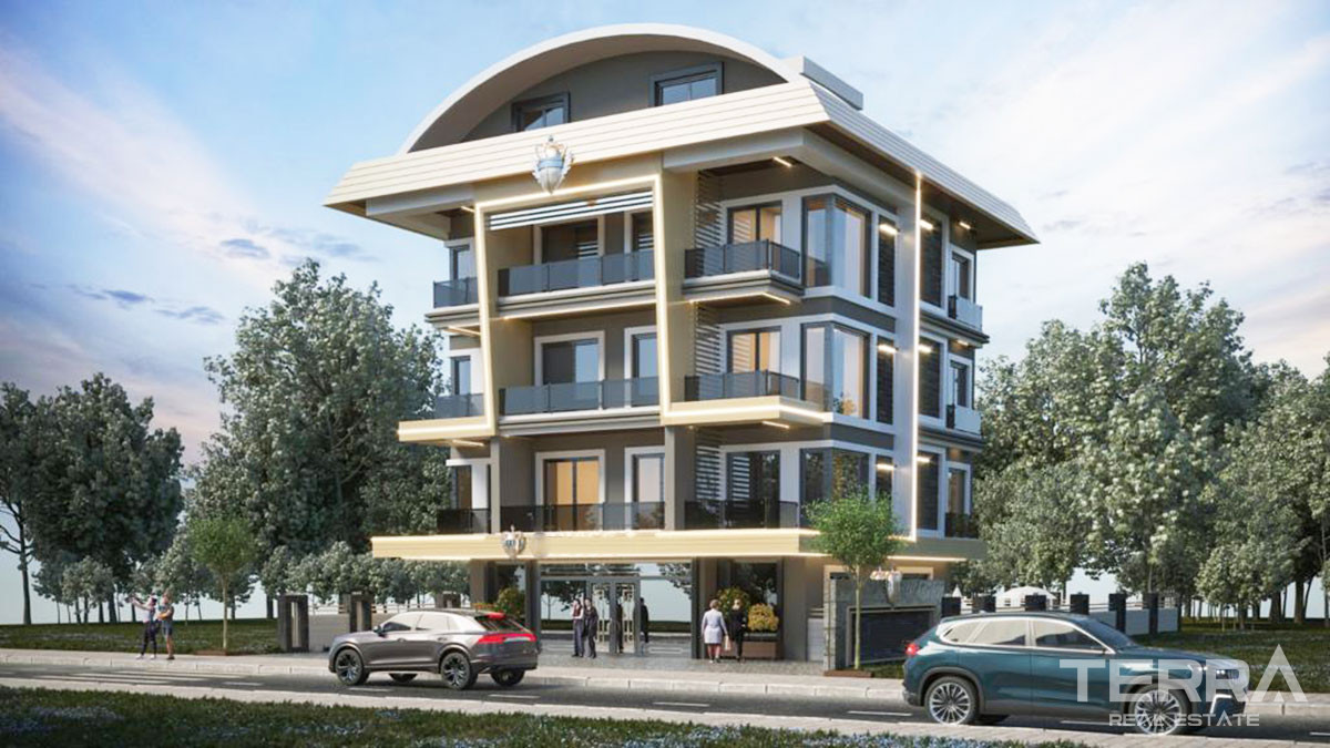Okazyjne apartamenty z jedną lub dwiema sypialniami na sprzedaż w Alanyi Oba - 49227